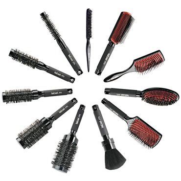 label.m & Toni&Guy professional hairdressing brushes